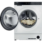Lave linge hublot encastrable HAIER HWB100-B14858U-S - 10 kg - 1400 tr/min - Classe A - Moteur induction - Connecté