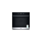 Four encastrable fonction vapeur WHIRLPOOL WOI5S8PM1SXAF - Pyrolyse - Chaleur tournante - Vapeur - Porte froide - Rails télescopiques