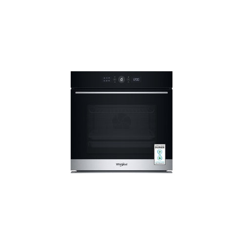 Four encastrable fonction vapeur WHIRLPOOL WOI5S8PM1SXAF - Pyrolyse - Chaleur tournante - Vapeur - Porte froide - Rails télescopiques