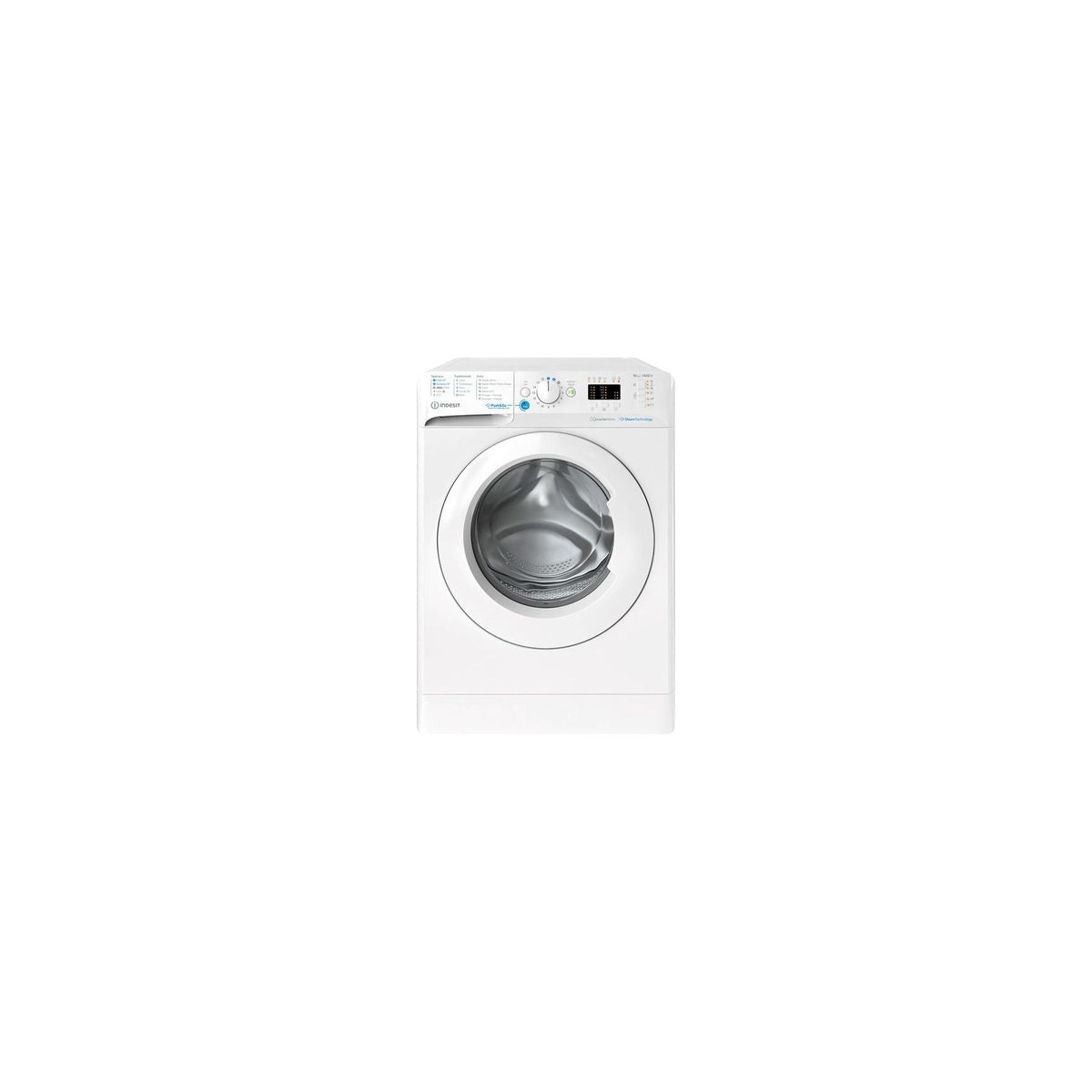 Lave linge hublot INDESIT BWA101496XWVFR