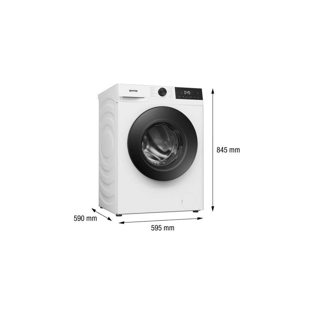 Lave linge hublot GORENJE WG2P114A22 - 11 kg - 1400 tr/min - Classe A - Moteur induction