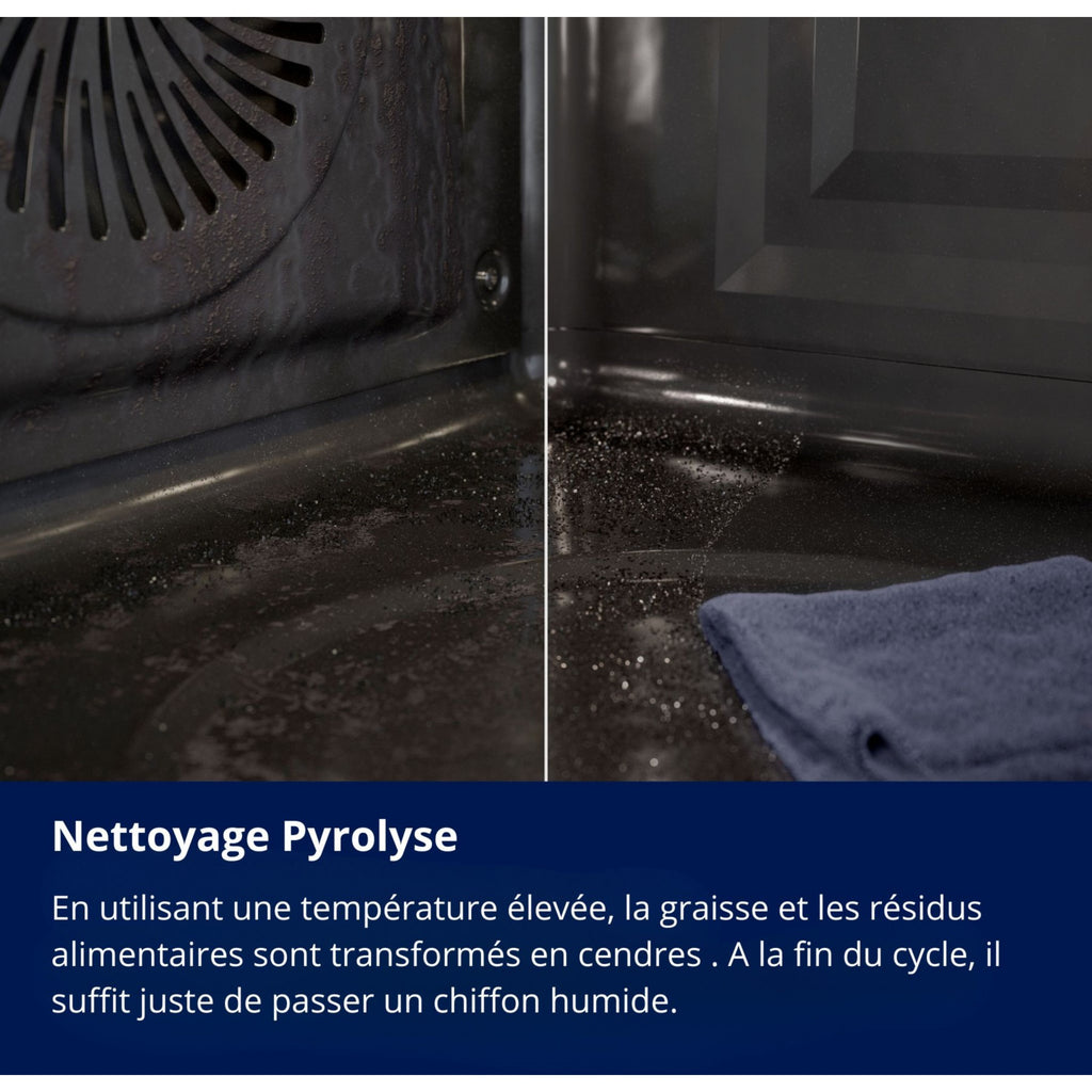 Four encastrable ELECTROLUX EOH4P46BX0 - Chaleur tournante - Pyrolyse - Porte froide