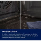 Four encastrable ELECTROLUX EOH4P46BX0 - Chaleur tournante - Pyrolyse - Porte froide