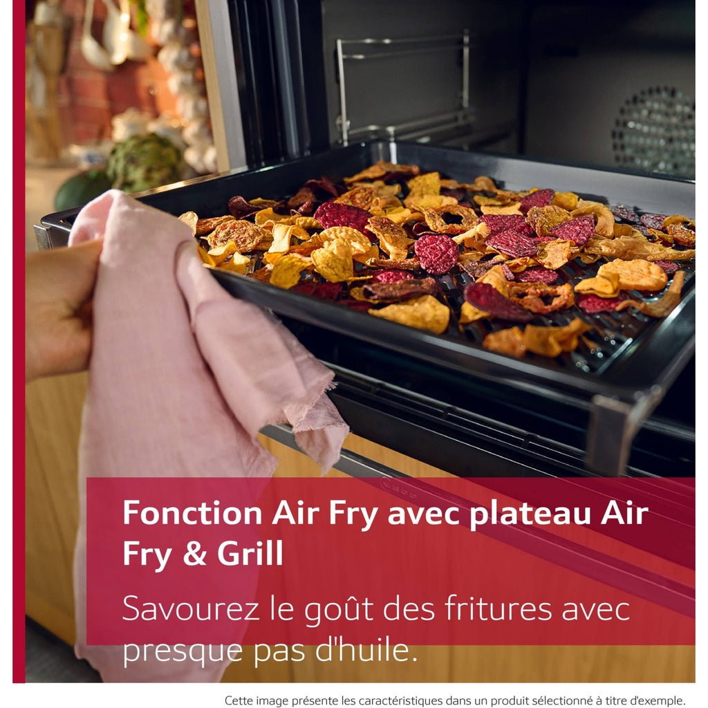 Four encastrable NEFF B54CR71N3 - Pyrolyse - Hydrolyse - Chaleur pulsée - Porte froide
