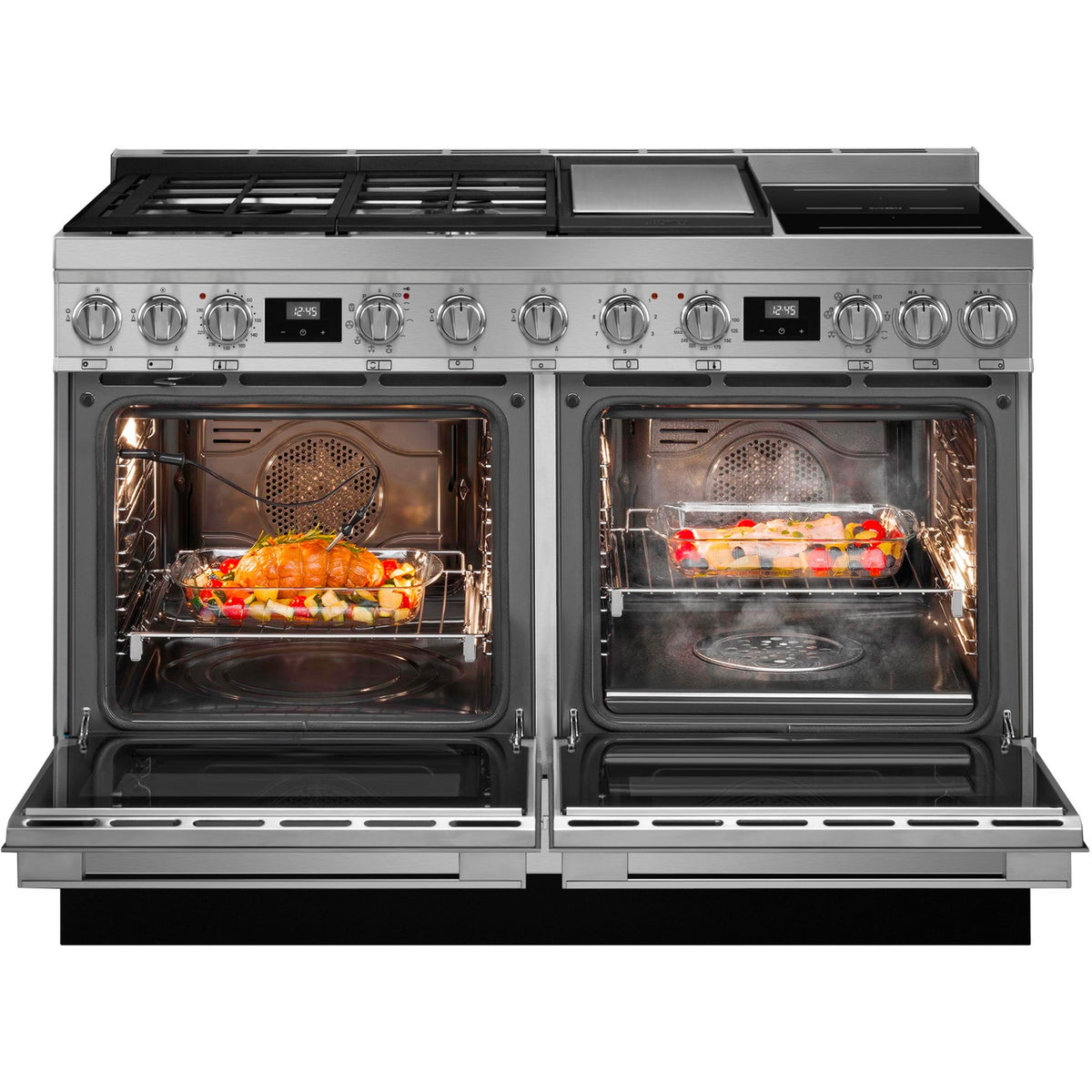 Piano de cuisson mixte SMEG CPF120IGMPX