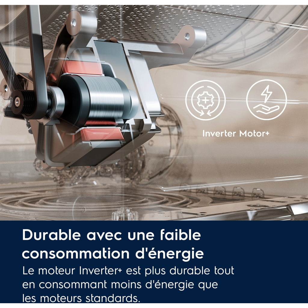 Lave linge hublot ELECTROLUX EW6FI22914DG - 9 kg - 1400 tr/min - Classe A - Moteur induction
