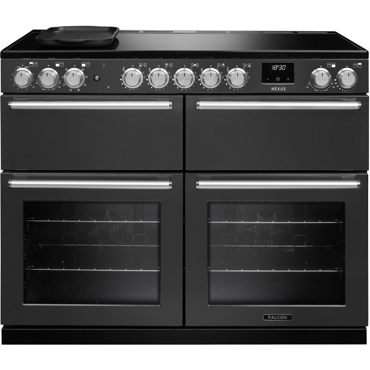 Piano de cuisson induction FALCON NEXUS NGC BC TAB IND 110 CM ARDOISE CHR