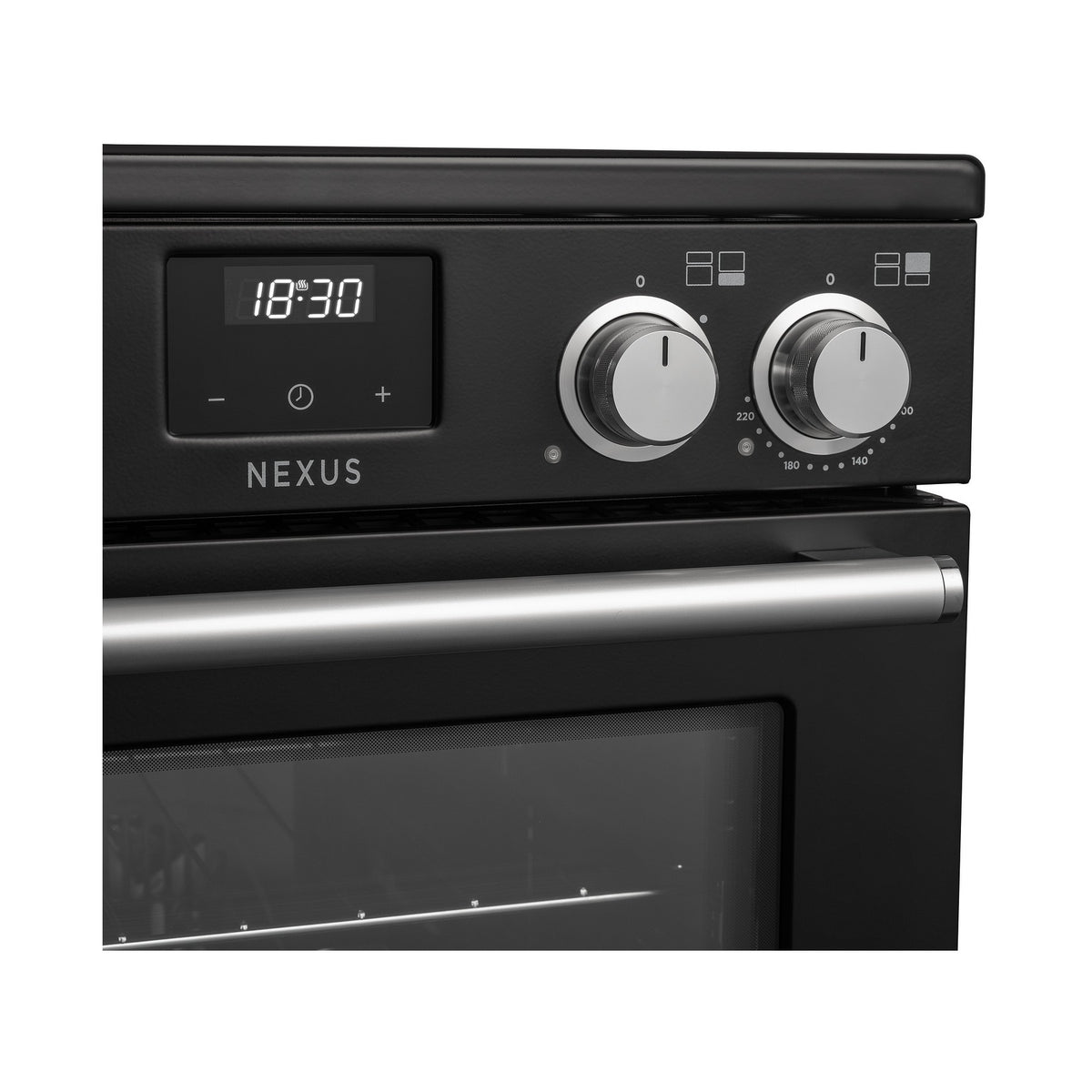 Piano de cuisson mixte FALCON NEXUS NGC OC TAB GAZ 110 CM NOIR CHROME