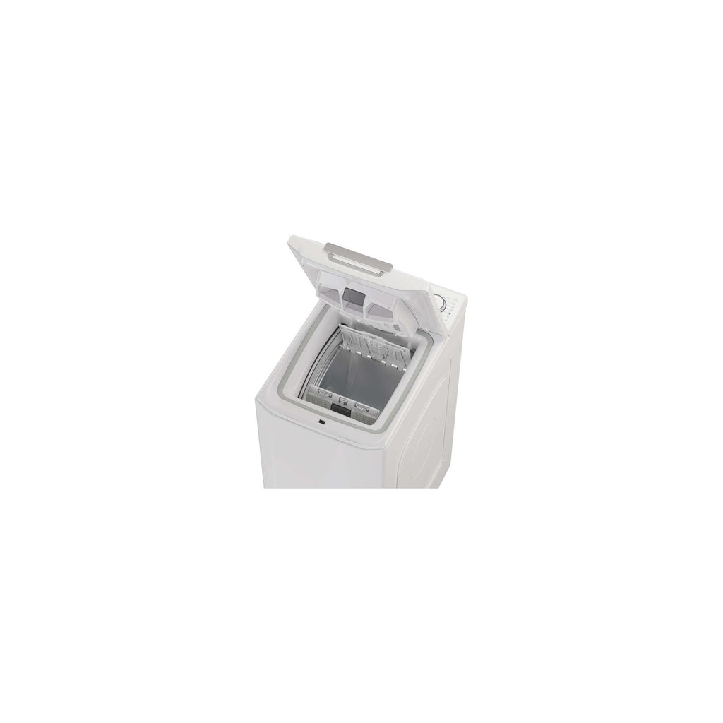 Lave linge top CANDY TCAS484TM5-S