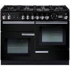 Piano de cuisson gaz FALCON PROFESSIONAL + 110 MIXTE NOIR CHROME