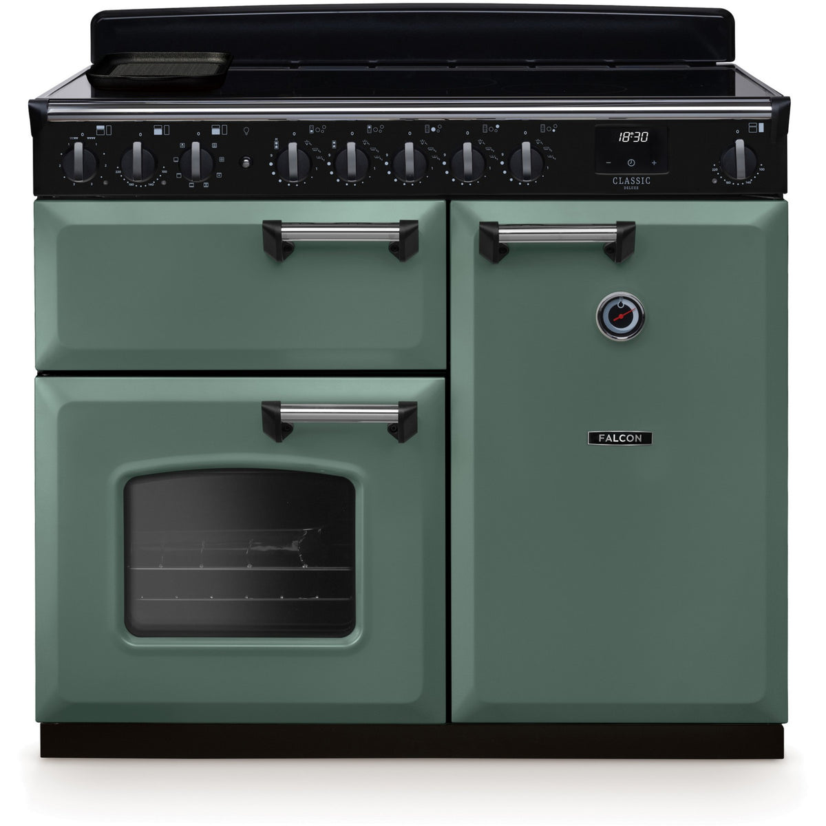 Piano de cuisson induction FALCON NGC TAB IND 100 CM VERT MINERAL CHROME