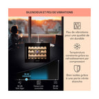 Cave à vin de service KLARSTEIN Vinsider 24 Built-In Onyx 24 bouteilles