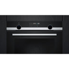 Four encastrable SIEMENS HB578GES3 - Pyrolyse - Hydrolyse - Chaleur pulsée - Rails télescopiques - iQ500 - Sonde de Cuisson
