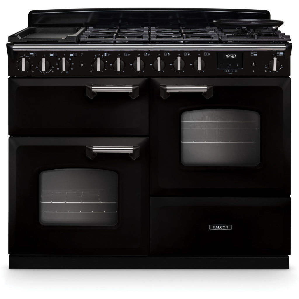 Piano de cuisson mixte FALCON NGC TAB MIX 110 CM NOIR CHROME