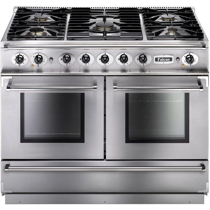 Piano de cuisson gaz FALCON PKR CONT MIXTE INOX CHROM GM