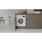 Lave linge séchant hublot encastrable WHIRLPOOL BIWDWG96146FR - 9/6 kg - 1400 tr/min - Classe D - Moteur induction