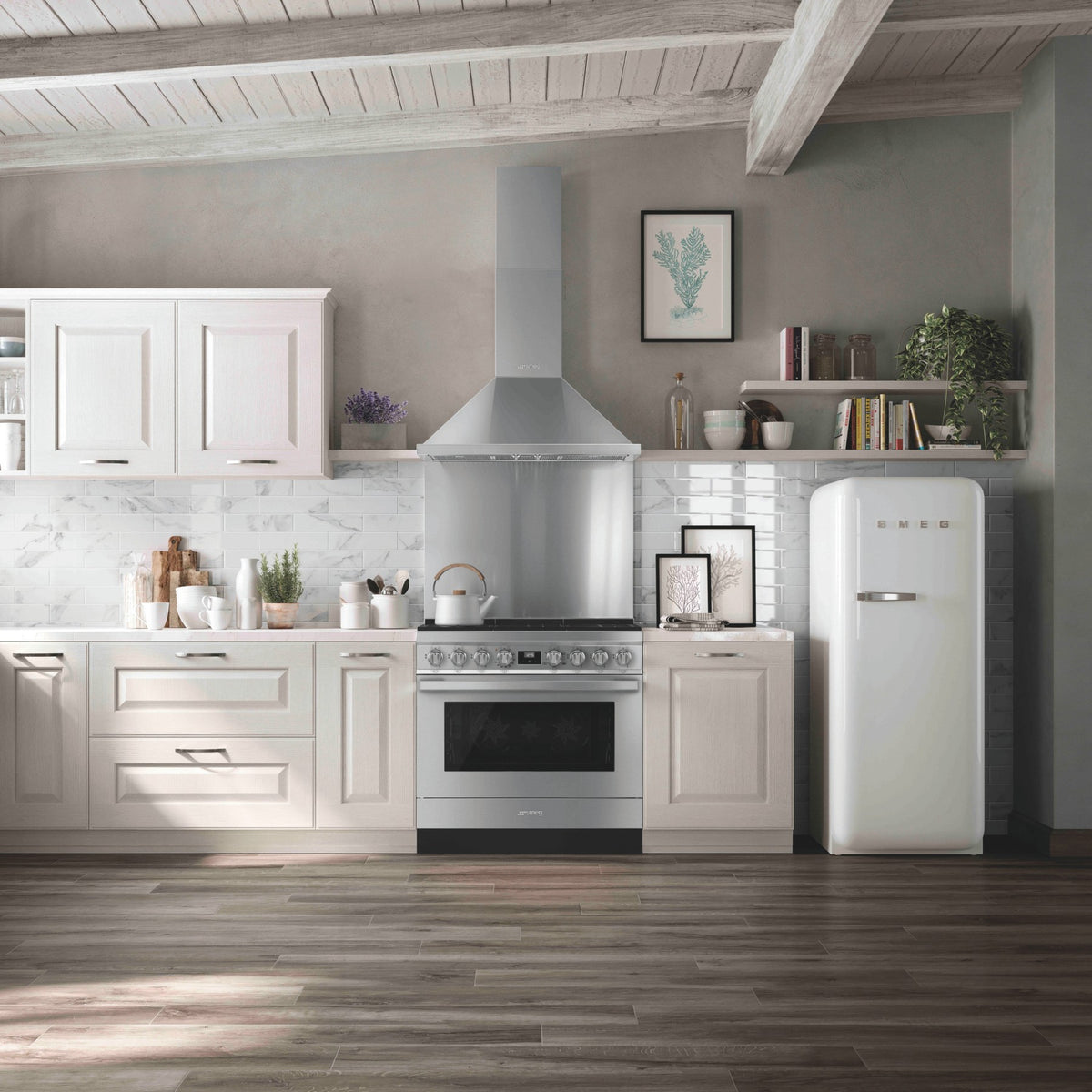 Piano de cuisson gaz SMEG CPF9GPX