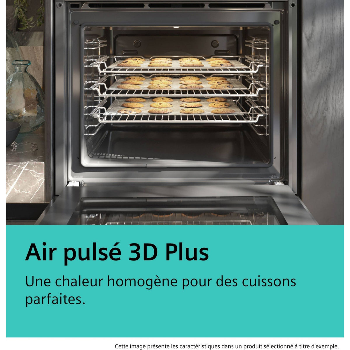 Four encastrable SIEMENS HB578GES3 - Pyrolyse - Hydrolyse - Chaleur pulsée - Rails télescopiques - iQ500 - Sonde de Cuisson