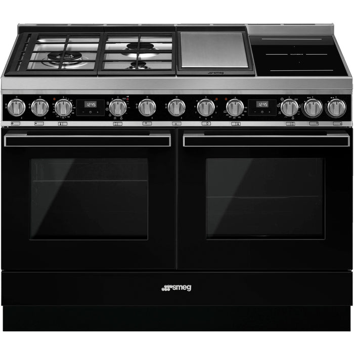 Piano de cuisson mixte SMEG CPF120IGMPBL