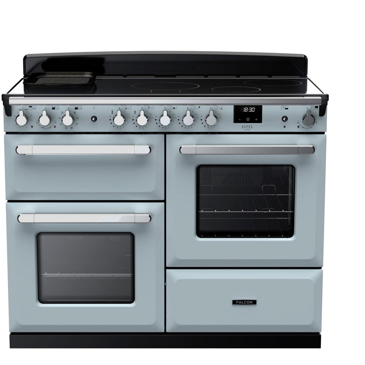 Piano de cuisson induction FALCON ESTEL DELUXE OCTAB IND 110 CM BLEU PAST