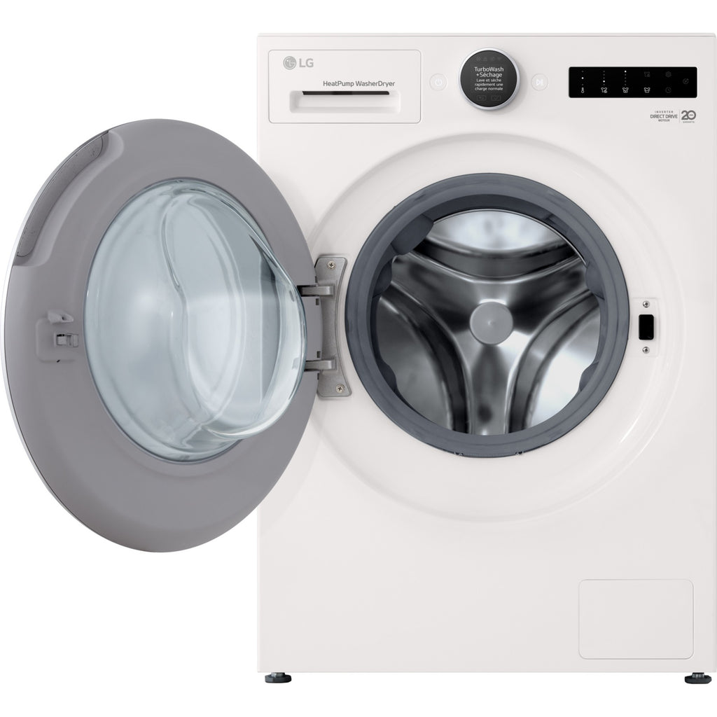 Lave linge séchant hublot LG F164HP2WST - 11/6 kg - 1400 tr/min - Classe A - Moteur direct drive - Connecté