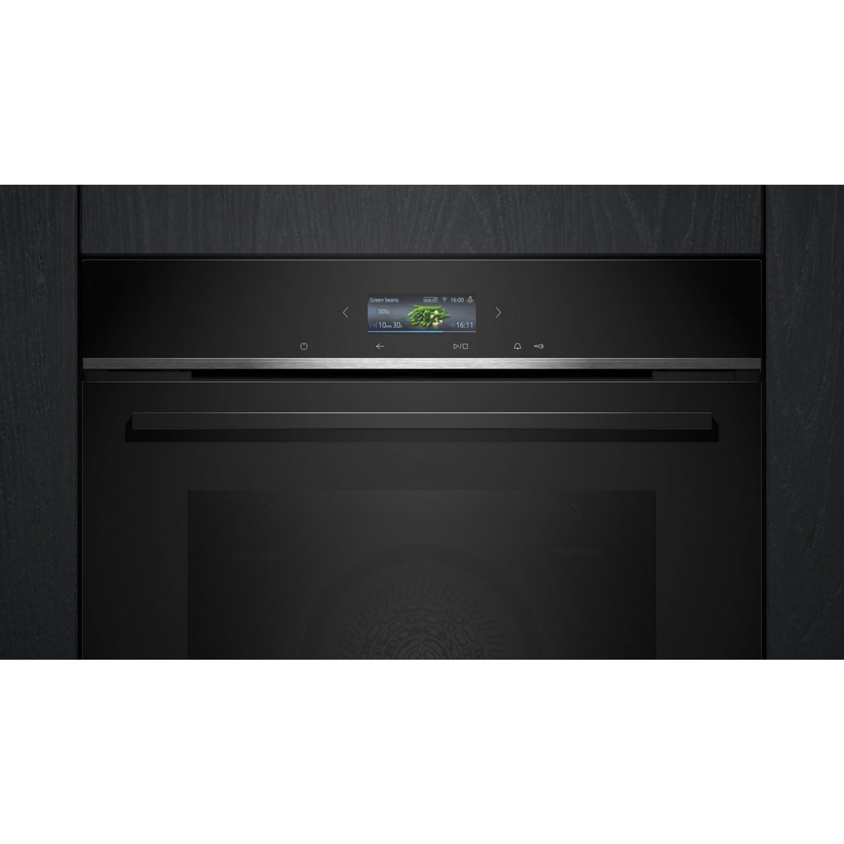 Four encastrable SIEMENS HB774G2B1 - Pyrolyse - Hydrolyse - Chaleur pulsée - Porte froide - Écran tactile - iQ700 - Air Fry