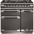 Piano de cuisson gaz FALCON ELISE90 MIXT GRIS ARDOISE
