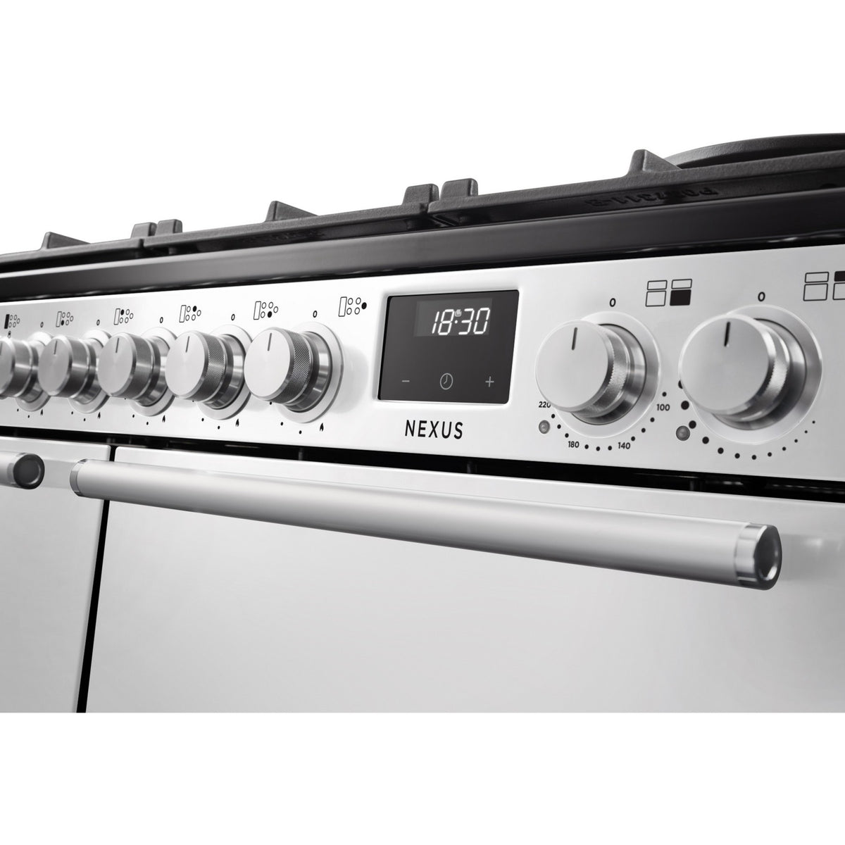 Piano de cuisson mixte FALCON NEXUS NGC BC TAB MIX 110 CM BLANC CHROM
