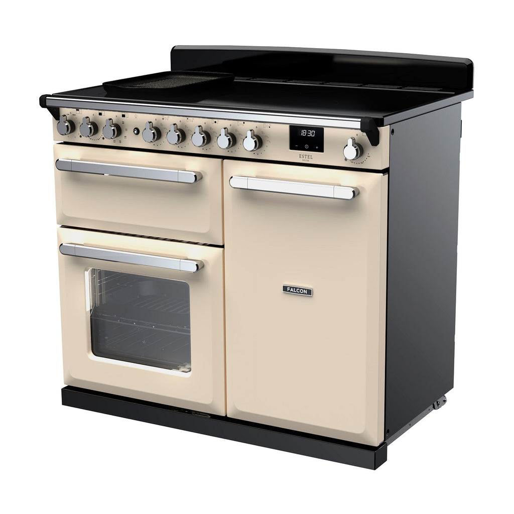 Piano de cuisson induction FALCON ESTEL DELUXE TAB IND 100 CM ROSE PASTEL