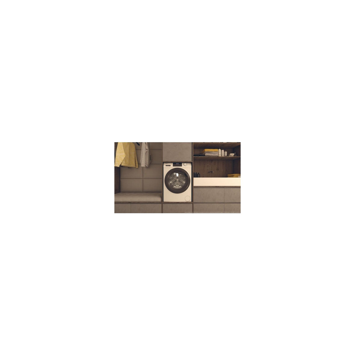 Lave linge hublot HAIER HW90-BP14929A