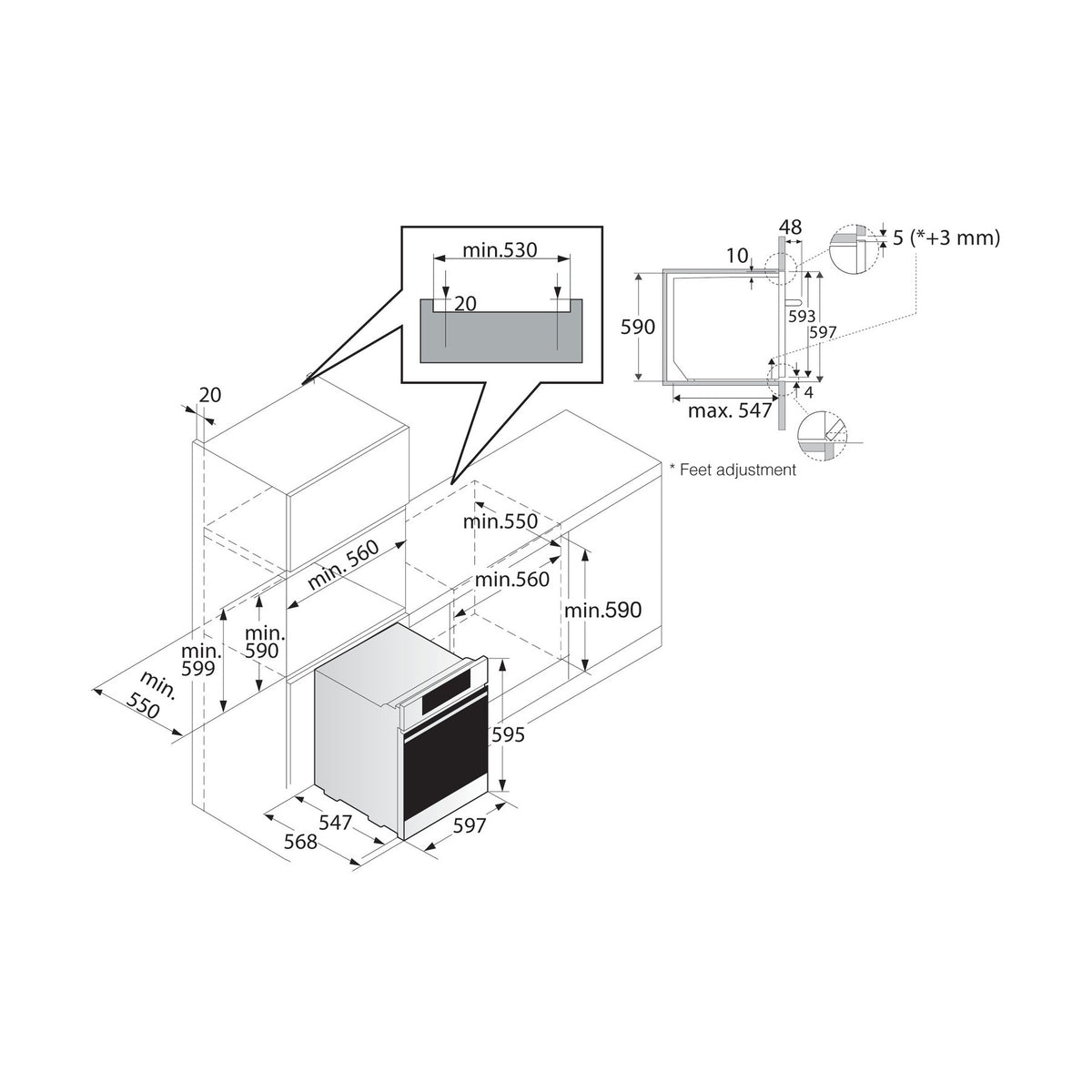 Four encastrable ASKO OCS8678G - Hydrolyse - Chaleur pulsée - Porte froide - Écran tactile - Rails télescopiques