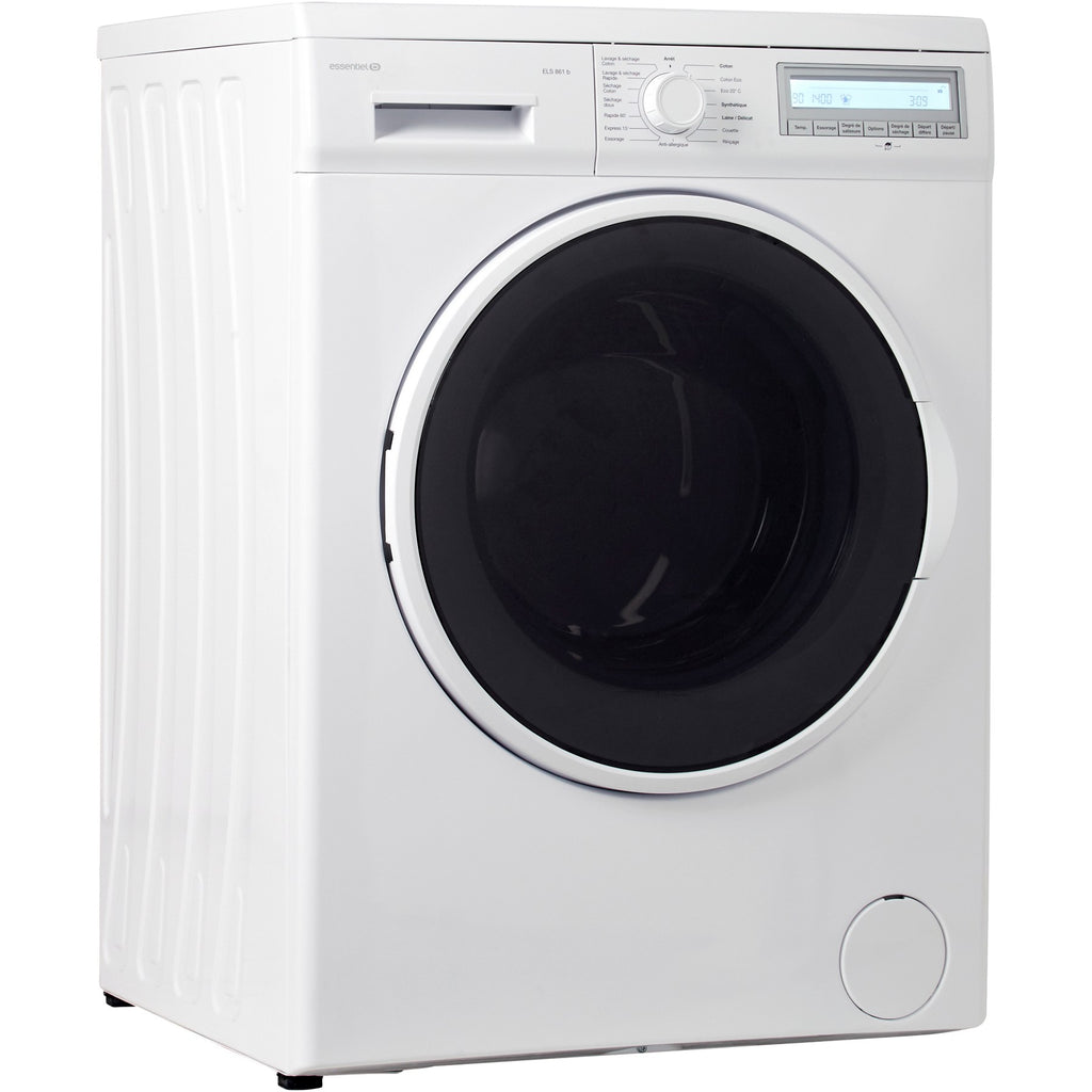 Lave linge séchant hublot ESSENTIELB ELS-861b Reconditionné