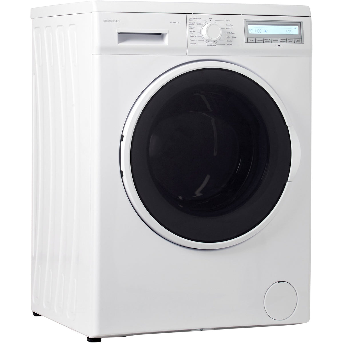 Lave linge séchant hublot ESSENTIELB ELS-861b Reconditionné