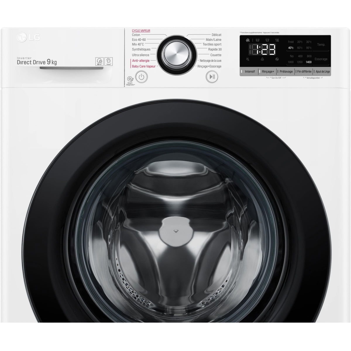 Lave linge hublot LG F94N25WHS Reconditionné