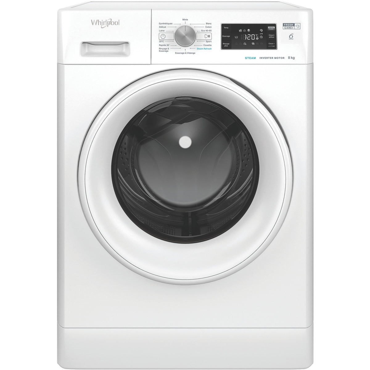 Lave linge hublot WHIRLPOOL FFBS8489WVFR Reconditionné