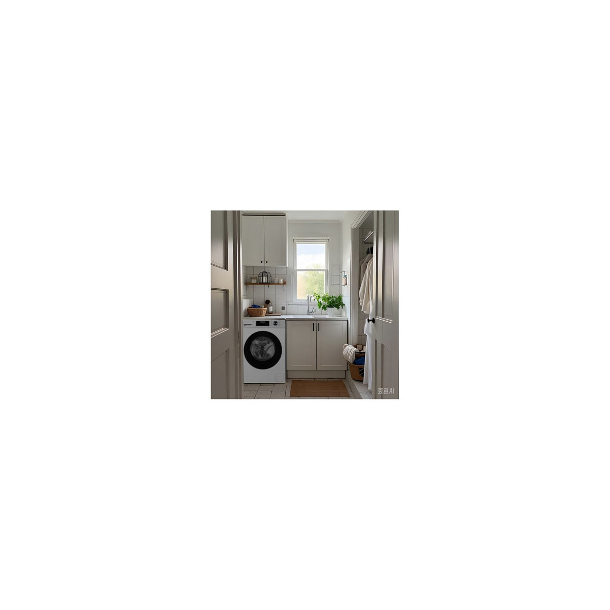 Lave linge hublot ESSENTIELB ELF814-5b - 8 kg - 1400 tr/min - Classe A - Moteur induction