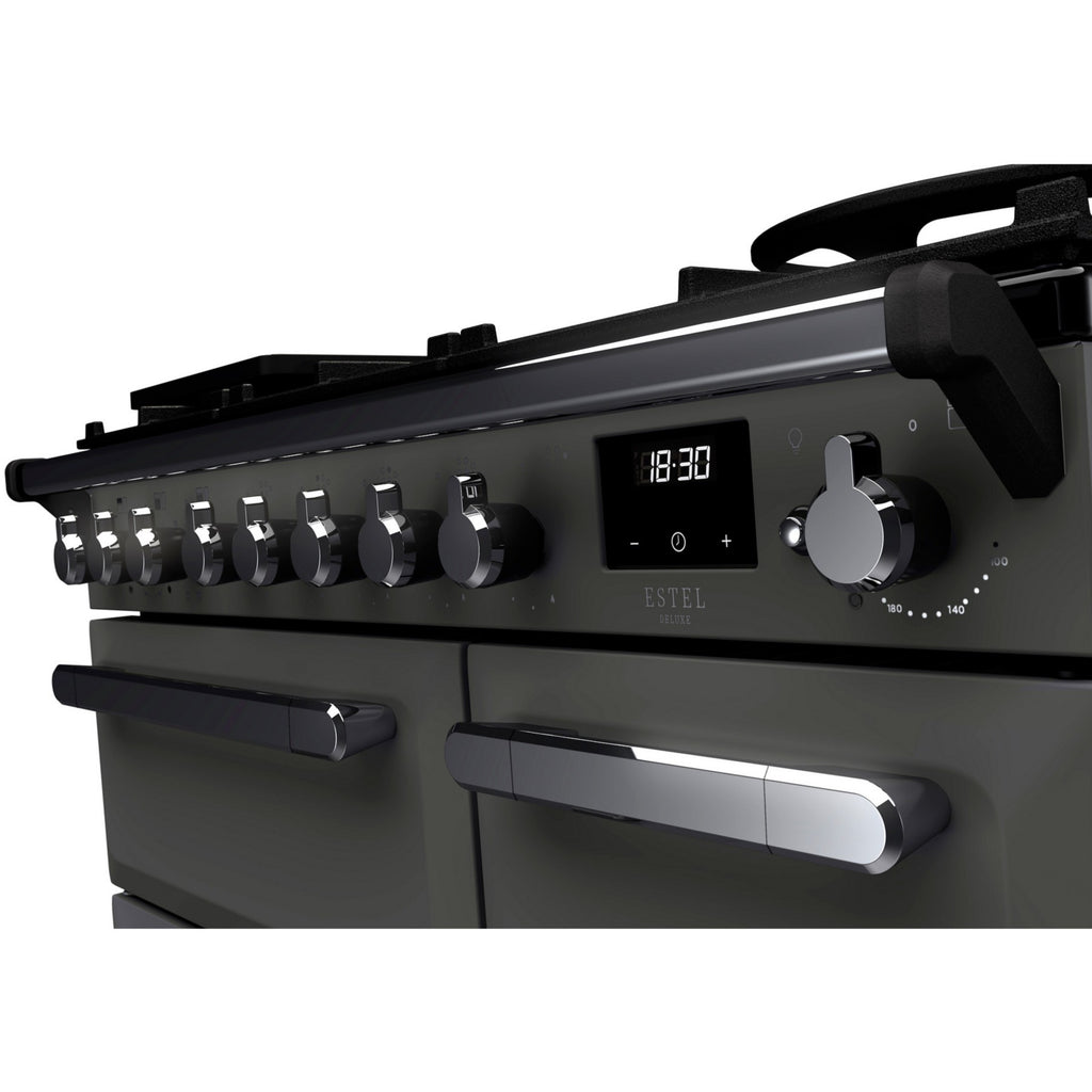 Piano de cuisson gaz FALCON ESTEL DELUXE TAB GAZ 90 CM ARDOISE CHROM