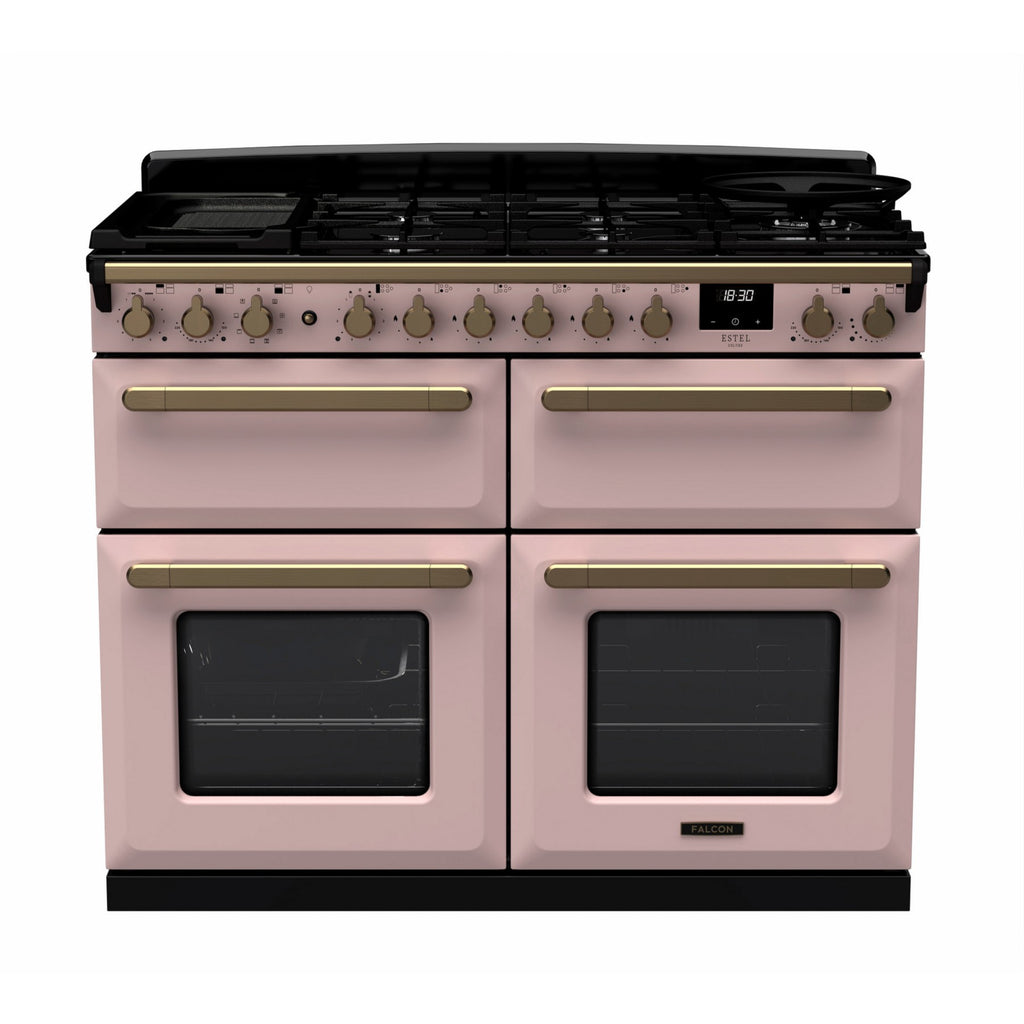 Piano de cuisson mixte FALCON ESTEL DELUXE BC TAB MIX 110 CM ROSE PAST