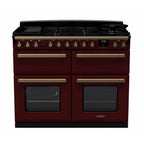Piano de cuisson mixte FALCON ESTEL DELUXE BC TAB MIX 110 CM BORDEAUX