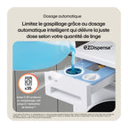 Lave linge hublot LG F14X76BSTA - 11 kg - 1400 tr/min - Classe A - Moteur direct drive - Autodosage - Wifi - Noir