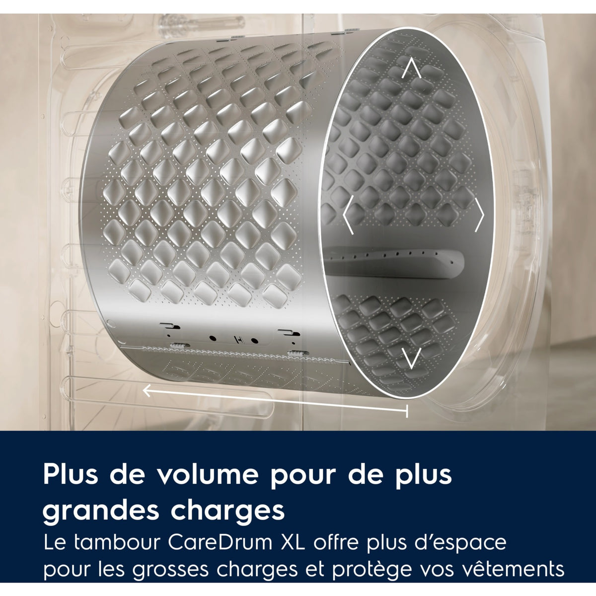 Lave linge hublot ELECTROLUX EW7FI1411DG - 11 kg - 1400 tr/min - Classe A - Moteur induction