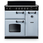 Piano de cuisson induction FALCON NGC TAB IND 90 CM BLEU PASTEL CHROME