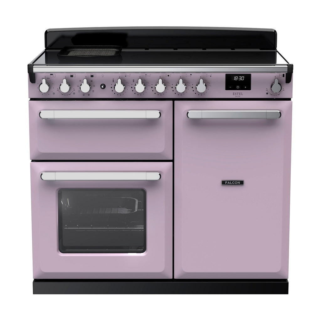 Piano de cuisson induction FALCON ESTEL DELUXE TAB IND 100 CM PARME CHROME