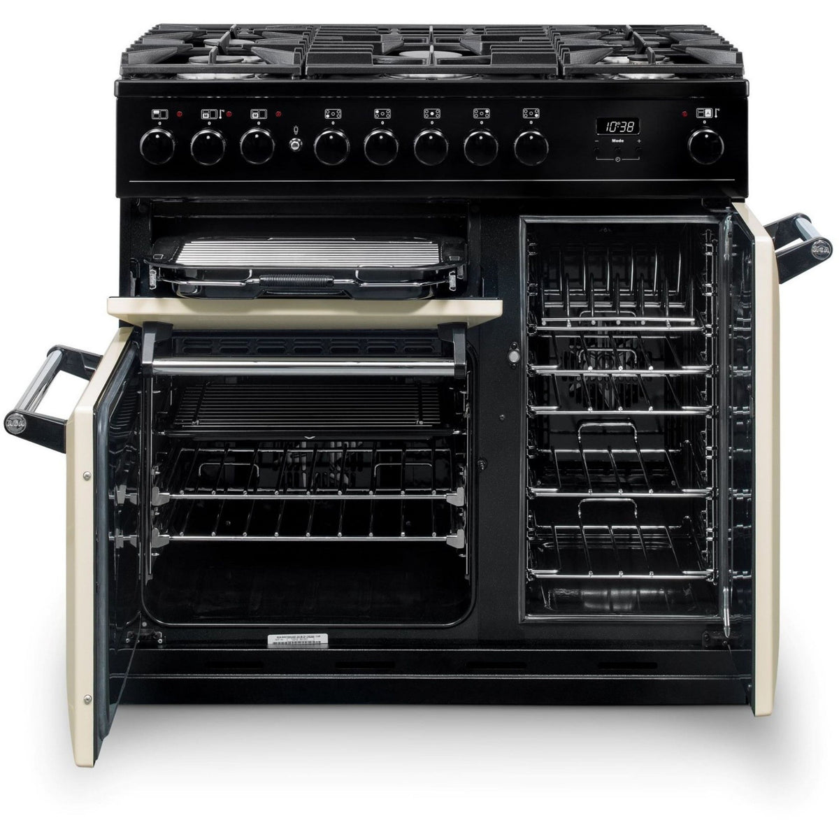 Piano de cuisson gaz AGA MASTERCHEF DELUXE 90 DF ANTHRACITE