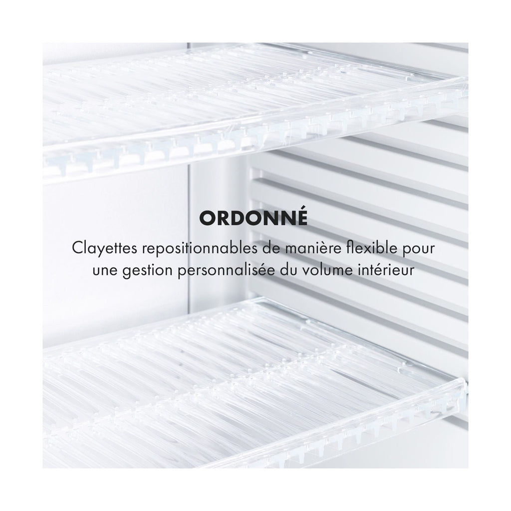 Mini réfrigérateur KLARSTEIN Happy Hour 33L 5-15°C 25 dB LED inox
