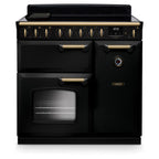 Piano de cuisson induction FALCON NGC TAB IND 90 CM NOIR LAITON ANTIQUE