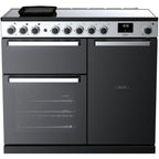 Piano de cuisson induction FALCON EDGE DELUXE TAB IND 100 CM VERRE NOIR C
