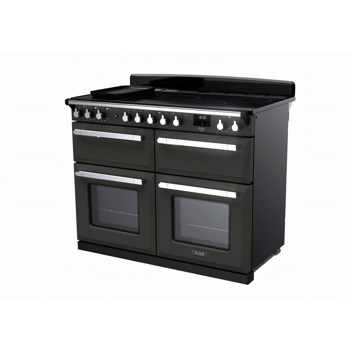Piano de cuisson induction FALCON ESTEL DELUXE BCTAB IND 110 CM ARDOISE CH