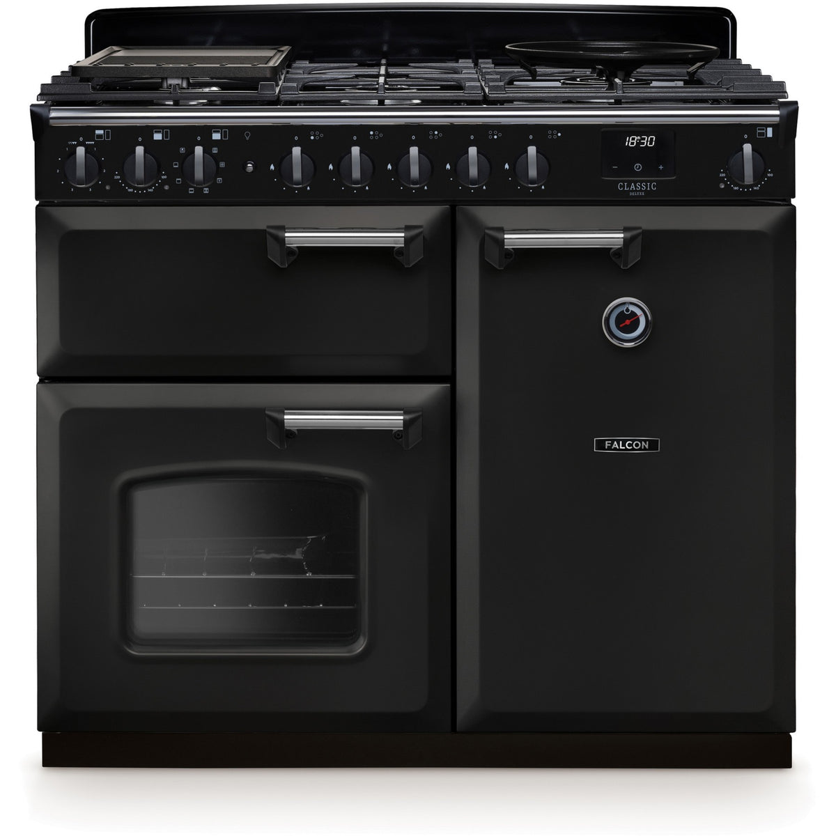 Piano de cuisson gaz FALCON NGC TAB GAZ 100 CM CHARBON CHROME