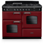 Piano de cuisson gaz FALCON NGC OC TAB GAZ 110 CM BORDEAUX CHROME
